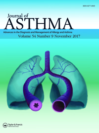 Cover image for Journal of Asthma, Volume 54, Issue 9, 2017