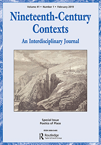 Cover image for Nineteenth-Century Contexts, Volume 41, Issue 1, 2019