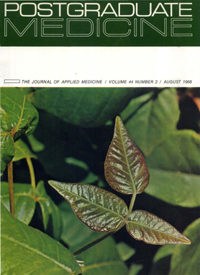 Cover image for Postgraduate Medicine, Volume 44, Issue 2, 1968