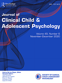 Cover image for Journal of Clinical Child & Adolescent Psychology, Volume 49, Issue 6, 2020