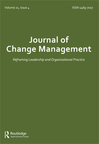 Cover image for Journal of Change Management, Volume 21, Issue 4, 2021