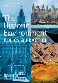 Cover image for The Historic Environment: Policy & Practice, Volume 7, Issue 2-3, 2016