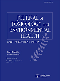 Cover image for Journal of Toxicology and Environmental Health, Part A, Volume 85, Issue 18, 2022