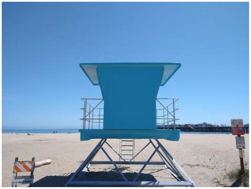 Figure 4. Santa Cruz beach. Image: Marilia Kaisar, 2020.