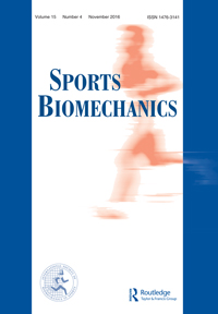 Cover image for Sports Biomechanics, Volume 15, Issue 4, 2016