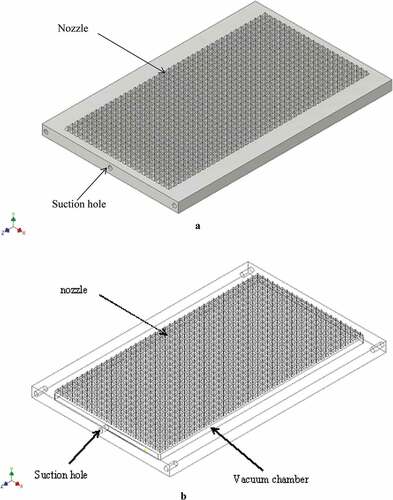 Figure 1. Rectangular vacuum chamber manifold