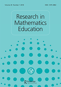 Cover image for Research in Mathematics Education, Volume 20, Issue 1, 2018