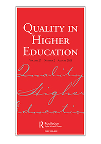 Cover image for Quality in Higher Education, Volume 27, Issue 2, 2021