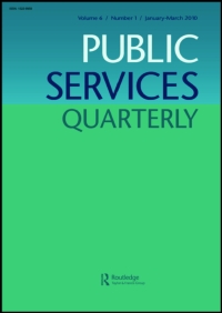 Cover image for Public Services Quarterly, Volume 13, Issue 1, 2017