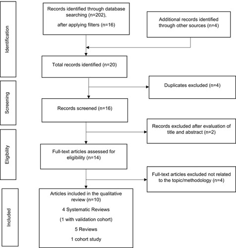 Figure 1 Literature identification process (PRISMA flowchart).