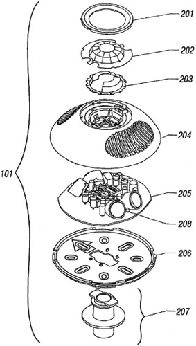 Figure 24. Occupancy sensor of US6222191.