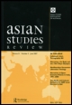 Cover image for Asian Studies Review, Volume 34, Issue 2, 2010