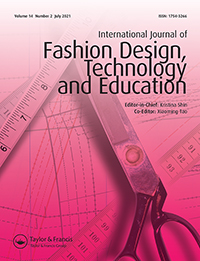 Cover image for International Journal of Fashion Design, Technology and Education, Volume 14, Issue 2, 2021