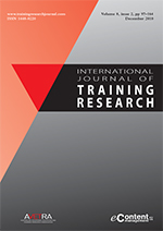 Cover image for International Journal of Training Research, Volume 8, Issue 2, 2010