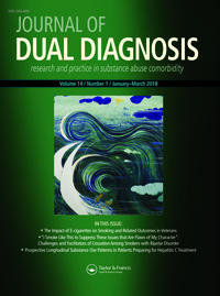 Cover image for Journal of Dual Diagnosis, Volume 14, Issue 1, 2018