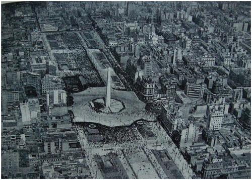 Figure 9. Inauguration of Avenue 9 de Julio, Buenos Aires, Argentina, 1937. Image: Wikimedia Commons.