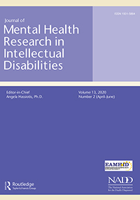 Cover image for Journal of Mental Health Research in Intellectual Disabilities, Volume 13, Issue 2, 2020