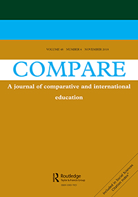 Cover image for Compare: A Journal of Comparative and International Education, Volume 48, Issue 6, 2018