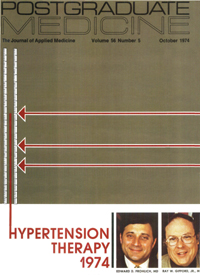Cover image for Postgraduate Medicine, Volume 56, Issue 5, 1974