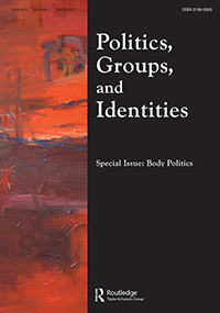 Cover image for Politics, Groups, and Identities, Volume 5, Issue 1, 2017