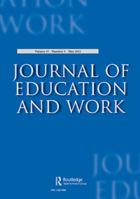 Cover image for Journal of Education and Work, Volume 35, Issue 3, 2022