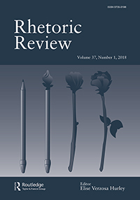 Cover image for Rhetoric Review, Volume 37, Issue 1, 2018