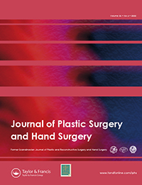 Cover image for Journal of Plastic Surgery and Hand Surgery, Volume 56, Issue 4, 2022