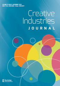 Cover image for Creative Industries Journal, Volume 15, Issue 3, 2022