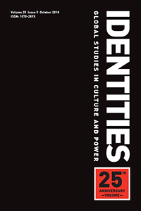 Cover image for Identities, Volume 25, Issue 5, 2018