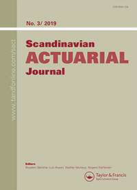 Cover image for Scandinavian Actuarial Journal, Volume 2019, Issue 3, 2019