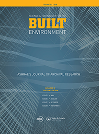 Cover image for Science and Technology for the Built Environment, Volume 24, Issue 5, 2018