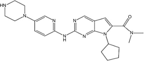 Figure 2 Chemical structure of ribociclib.