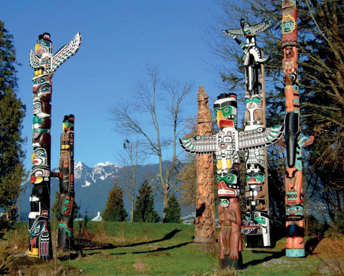 Figure 1. A visit to the Haida Museum, Saahlinda Naay, at Kay Llnagaay on the island of Haida Gwaii, which included discussions with several local woodcarvers, greatly facilitated the writing the section on the experience of First Nations Canadians.