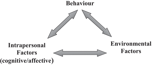 Figure 1. Social Cognitive Theory (Parajes, Citation2002)