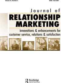 Cover image for Journal of Relationship Marketing, Volume 21, Issue 4, 2022