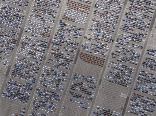 FIGURE 4. Transformation of Mundane (Car Park in Togliatti, Russia). Photo reproduced with permission of Maxsim Tarasov.