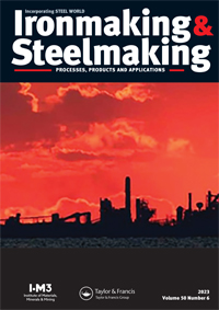 Cover image for Ironmaking & Steelmaking, Volume 50, Issue 6, 2023
