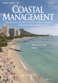 Cover image for Coastal Management, Volume 49, Issue 6, 2021