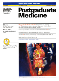 Cover image for Postgraduate Medicine, Volume 88, Issue 4, 1990