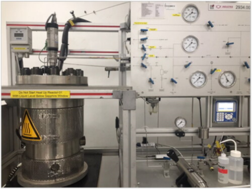 Figure 1. Pressurized curing chamber.