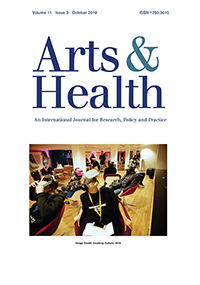 Cover image for Arts & Health, Volume 11, Issue 3, 2019
