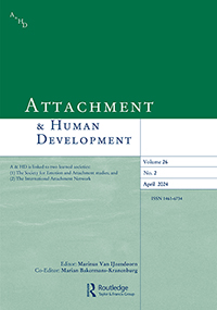 Cover image for Attachment & Human Development, Volume 26, Issue 2, 2024