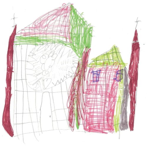 Figure 3. Drawing by pupil, aged 7, St Mary’s.