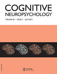 Cover image for Cognitive Neuropsychology, Volume 32, Issue 5, 2015
