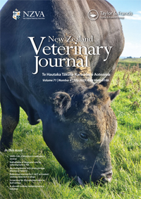 Cover image for New Zealand Veterinary Journal, Volume 71, Issue 4, 2023
