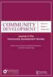 Cover image for Community Development, Volume 44, Issue 4, 2013