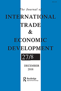Cover image for The Journal of International Trade & Economic Development, Volume 27, Issue 8, 2018