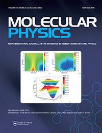 Cover image for Molecular Physics, Volume 118, Issue 21-22, 2020