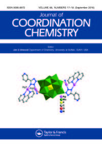 Cover image for Journal of Coordination Chemistry, Volume 69, Issue 18, 2016