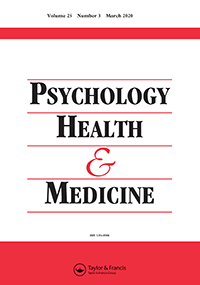 Cover image for Psychology, Health & Medicine, Volume 25, Issue 3, 2020